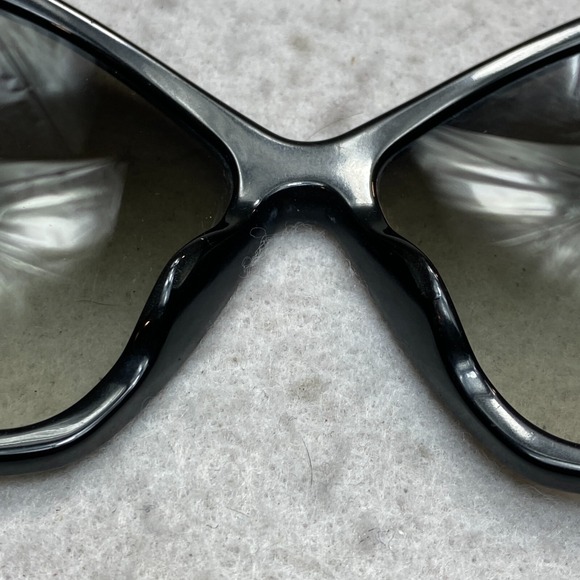 MIU MIU SMU11N Sunglasses Pentagon Black Gold Gray Gradient - Picture 10 of 16